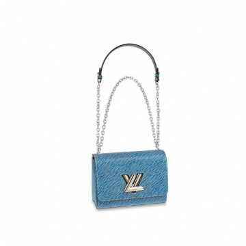 LV M51065 蓝色点纹 TWIST 中号手袋