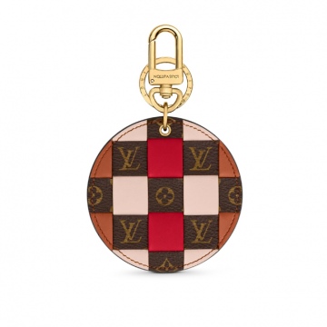 LV M68657 MONOGRAM CHECK 包饰与钥匙扣