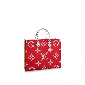 LV M44569 玫红色 ONTHEGO 手袋