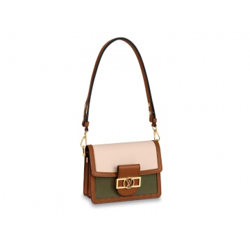 LV M55504 绿拼粉色 MINI DAUPHINE 迷你达芙妮