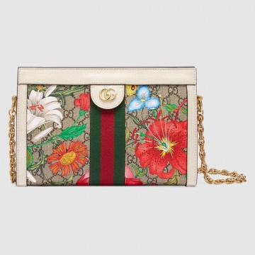 Gucci 503877 HV8AC 9759 Ophidia系列 GG花卉小号肩背包