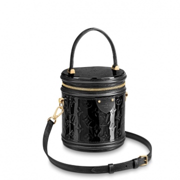 LV M53997 黑色漆皮 饭桶包/化妆包