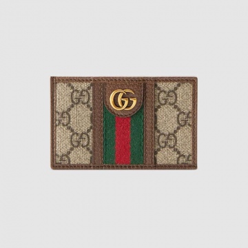 Gucci 597617 96IWT 8745 Ophidia系列GG卡包