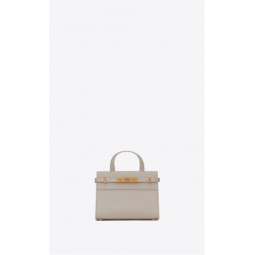 YSL 59374102G0W9207 白色 MMANHATTAN NANO 迷你托特包
