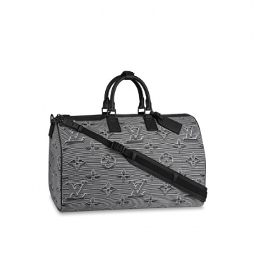 LV M44939 KEEPALL BANDOULIÈRE 50 双面银色旅行袋