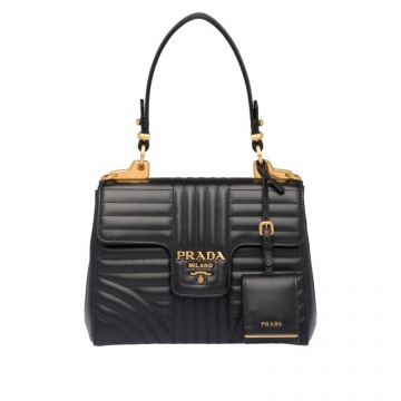 Prada 1BA196_2D91_F0K3P_V_COX Diagramme 皮革手提包