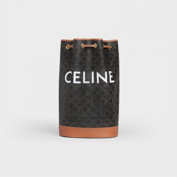 Celine 191532BZK.04LU TRIOMPHE帆布中号水手包