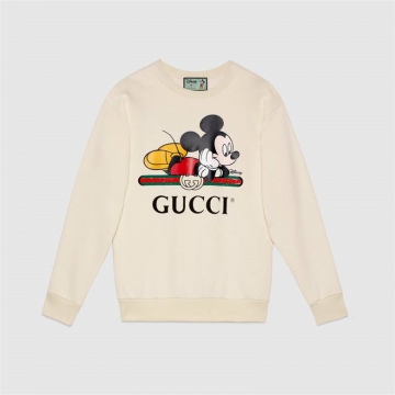 Disney x Gucci 469250 XJB8C 9230 米白色 超大造型卫衣