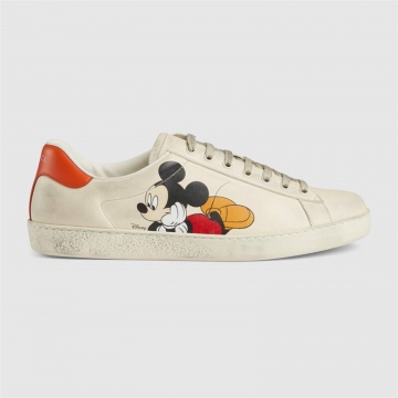 Disney x Gucci 603697 AYO70 9591 Ace系列男士运动鞋