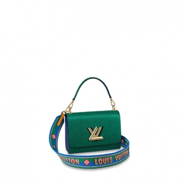 LV M55851 翡翠绿 TWIST 中号手袋