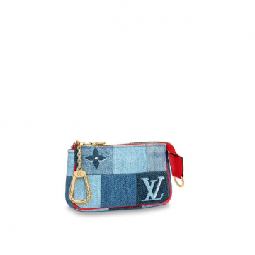 LV M68760 牛仔布 MINI POCHETTE ACCESSORIES 小手袋