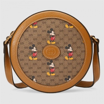 Disney x Gucci 603938 HWUBM 8559 小号圆饼包