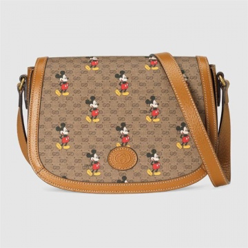 Disney x Gucci 602694 HWUBM 8559 小号马鞍包