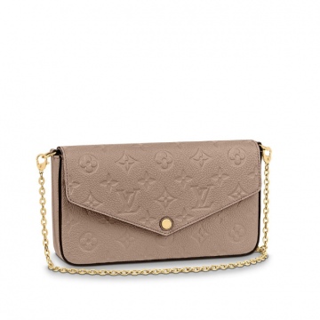 LV M68697 灰色 POCHETTE FÉLICIE 三合一链条包