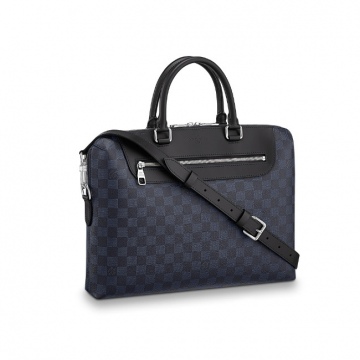 lV N41589 蓝格 PORTE-DOCUMENTS JOUR NM 公文包