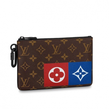 LV M67814 老花 POCHETTE CHAINE 中号手包