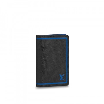 LV M63329 蓝色框线 口袋钱夹