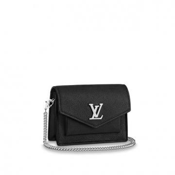 LV M69183 黑色 POCHETTE MYLOCKME 迷你链条包