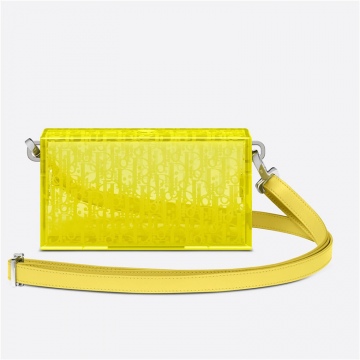 Dior迪奥 2DTCA261YSS_H20E 黄色 树脂玻璃手拿包