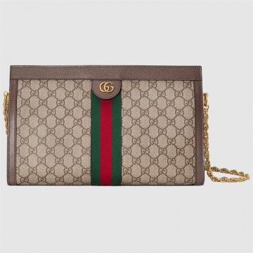 Gucci古驰 503876 K05NG 8745 Ophidia系列中号GG肩背包