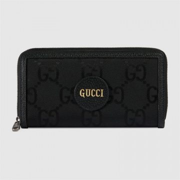 Gucci古驰 625576 H9HAN 1000 黑色 Off The Grid系列全拉链式钱包
