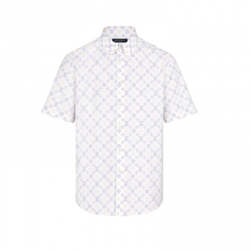 LV 1A7XY9 白色 DNA 衣领标准版 短袖衬衫