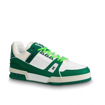 LV 1A8125 绿色 LV TRAINER 运动鞋