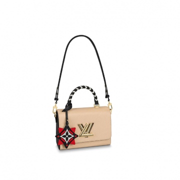 LV M56779 奶白色 CRAFTY TWIST 中号手袋