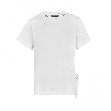 LV 1A4PF6 白色 SIDE STRAP T恤
