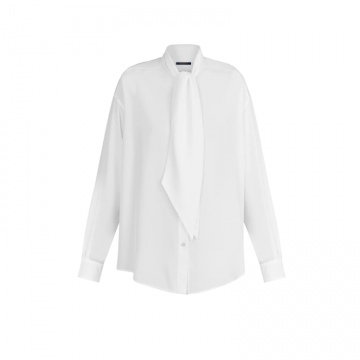 LV 1A60B1 白色 垂饰衣领衬衫