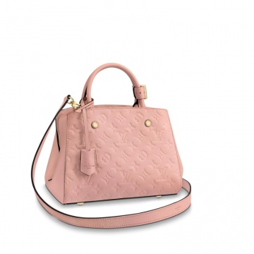 LV M44123 玫瑰粉色 MONTAIGNE BB 手袋