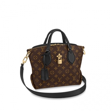 LV M44351 M44350 M44359 黑色 FLOWER 小号拉链 TOTE 手袋