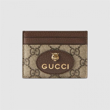 Gucci古驰 597557 K9GOT 8861 Neo Vintage高级人造帆布卡片夹