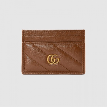Gucci 443127 0OLFT 2535 GG Marmont系列 绗缝卡片夹