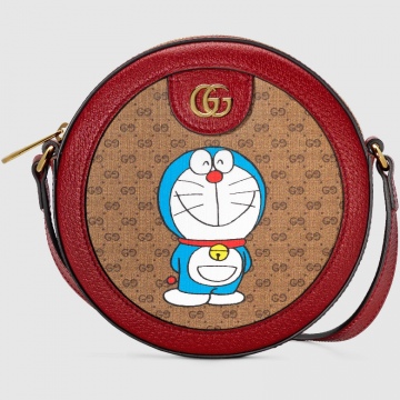 Gucci 625216 2T8AG 8580 Doraemon x Gucci联名系列 肩背包