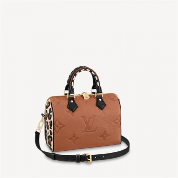 LV M58524 M45840 SPEEDY BANDOULIÈRE 25 豹纹手袋