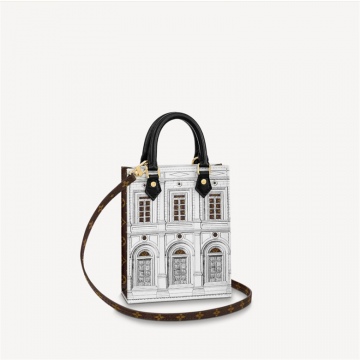 LV x Fornasetti M80991 PETIT SAC PLAT 手袋