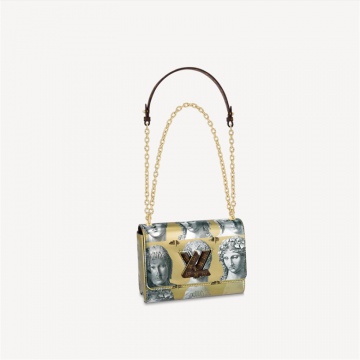 LV x Fornasetti M59137 TWIST 中号手袋