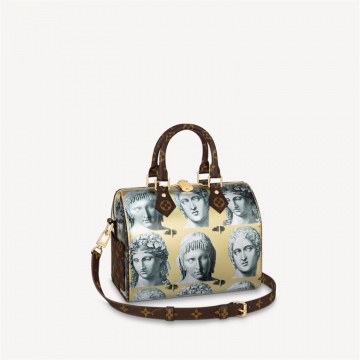 LV x Fornasetti M59136 SPEEDY BANDOULIÈRE 25 手袋