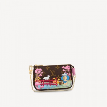 LV M45905 N60487 M80863 2021圣诞款 MINI POCHETTE ACCESSOIRES 手拿包