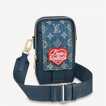 LV Nigo M81060 FLAP DOUBLE 手机包