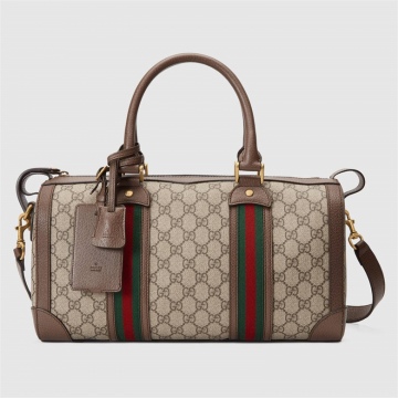 Gucci 645017 96IWT 8745 GG织带小号旅行包