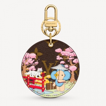 LV M00499 ILLUSTRE JAPANESE GARDEN XMAS 包饰与钥匙扣