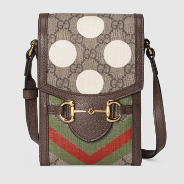 Gucci 625615 UQHFG 8679 Gucci马衔扣1955系列 迷你手袋