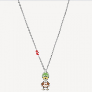 LV MP3230 DUCK 吊坠项链