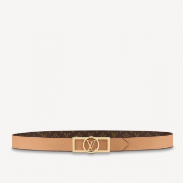 LV M0475Y DAUPHINE 25毫米双面腰带