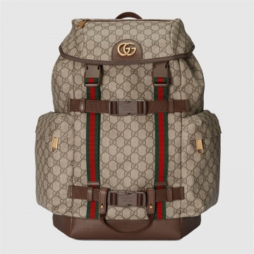 Gucci 690999 97S8T 8983 饰织带GG滑板背包