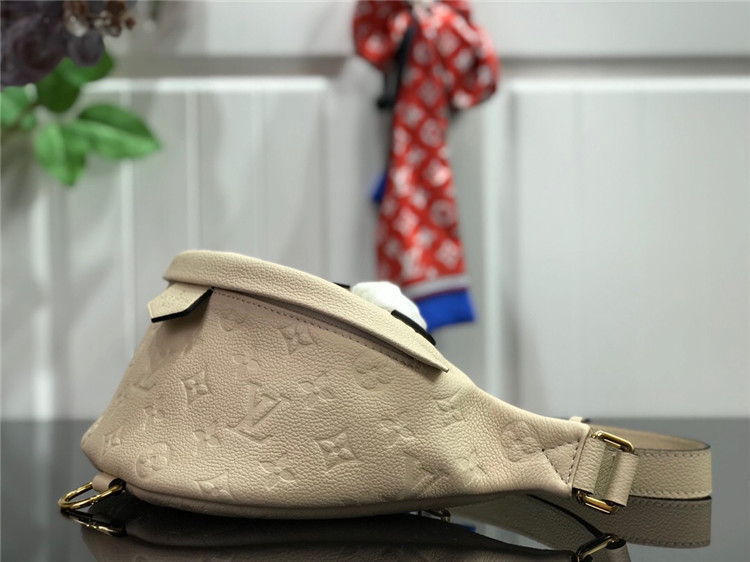 LV Monogram Empreinte Bumbag Cream M44836