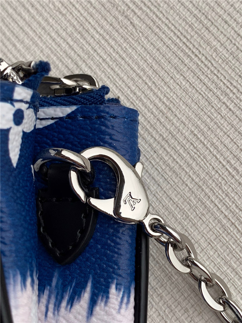 Louis Vuitton LV Escale Monogram Giant Pochette Tick Blue Tie Dye M69138,  Blue Rewards - Monetha