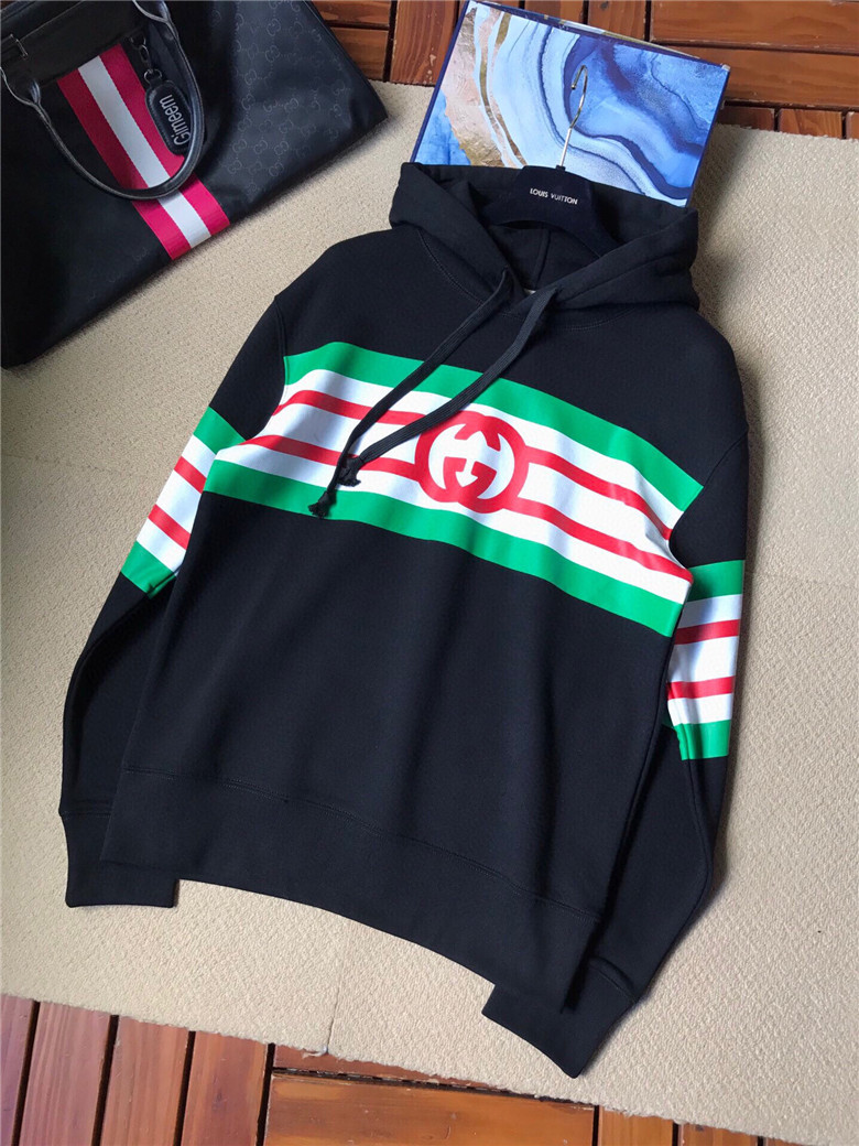 Gucci 646953 XJDAH 1082 互扣式双G印花卫衣- 顶奢网